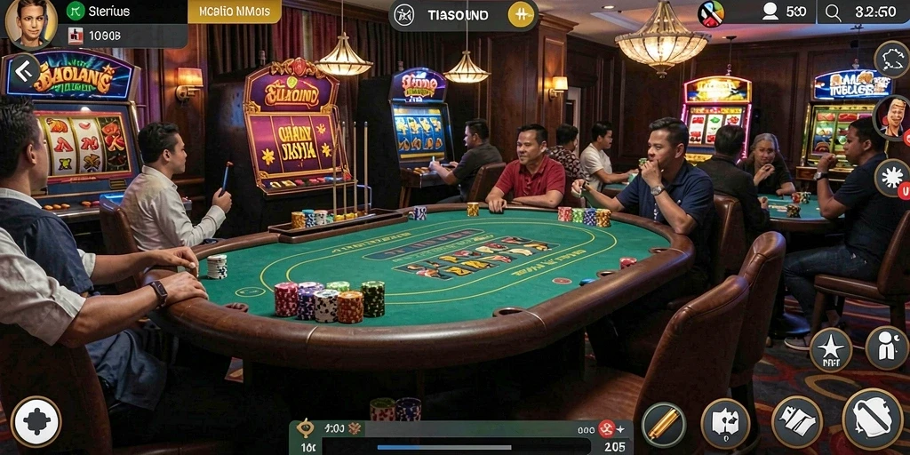 Pengguna dapat memilih berbagai mode permainan yang ada.