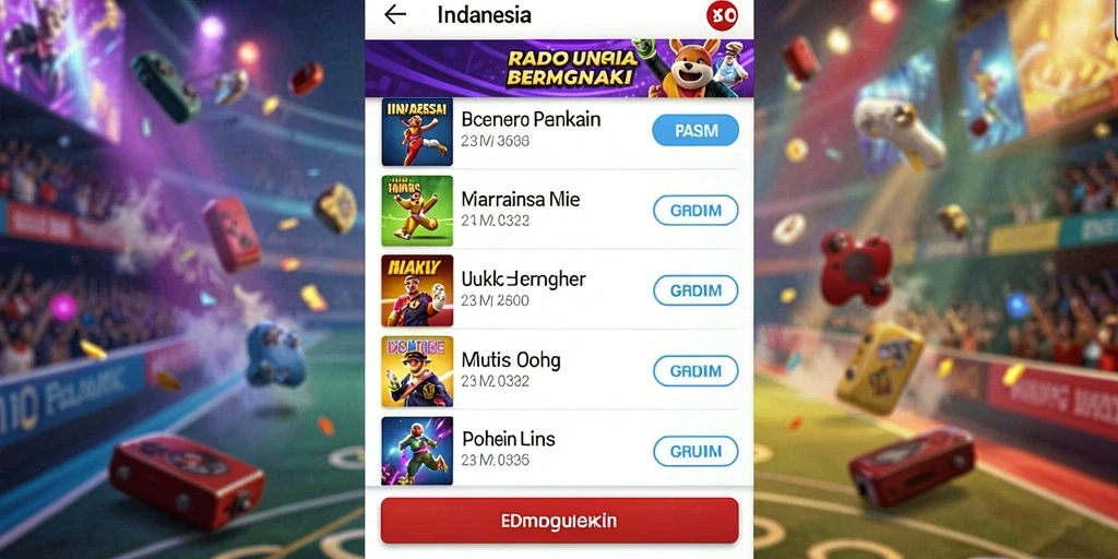 Tangkapan layar menunjukkan grafik yang memukau dalam permainan.