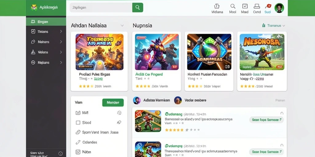 Gambaran gameplay yang seru dan mendebarkan.
