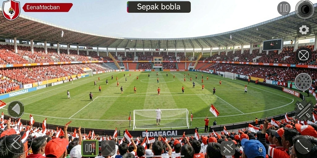 Gameplay yang seru dan penuh tantangan di setiap level.